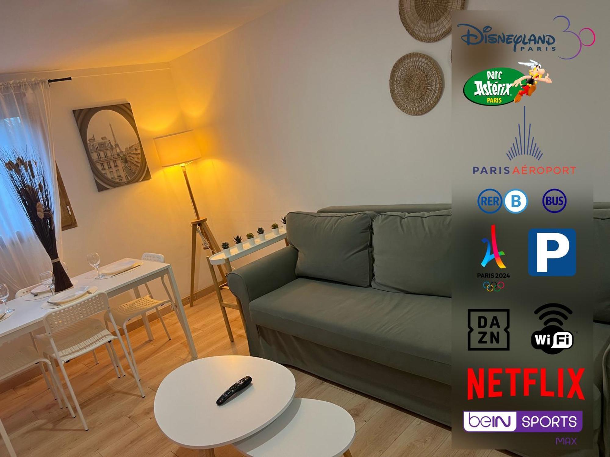Apartment Pres De Paris, & Cdg Tremblay-en-France